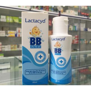 Lactacyd bb tắm rôm sảy bé 60ml