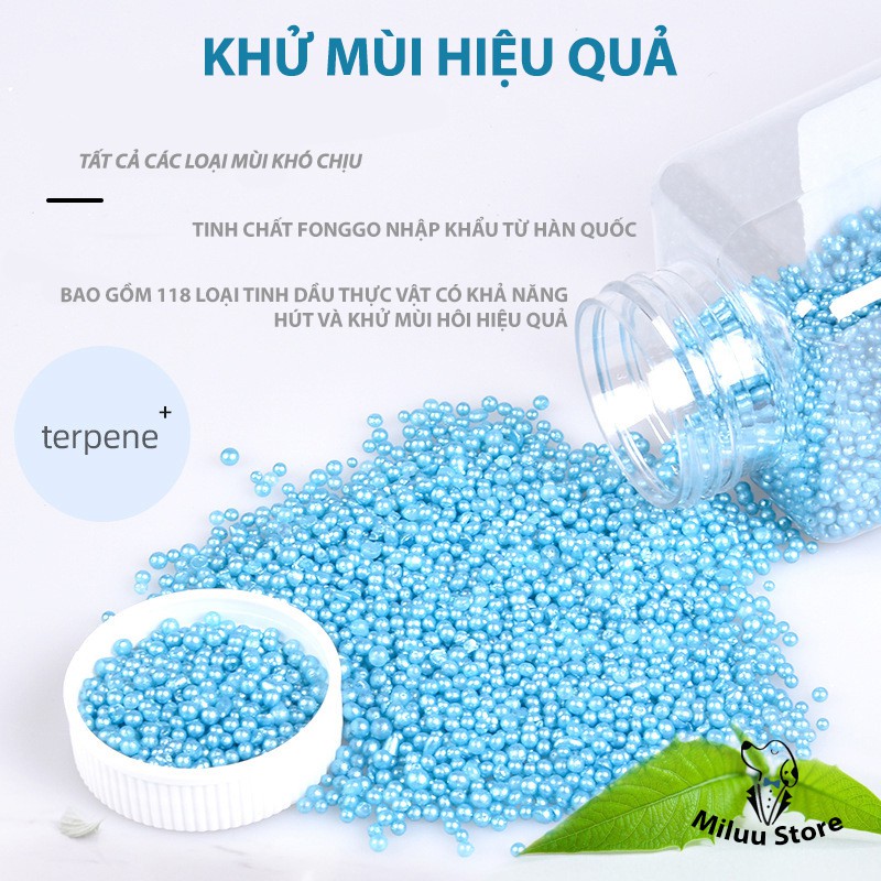 Hạt Khử Mùi Cát Vệ Sinh Cho Mèo, Độ Vón Cục Cao, Giảm Thiểu Vi Khuẩn Gây Mùi