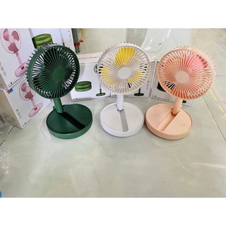 QUẠT SẠC TÍCH ĐIỆN GẤP GỌN