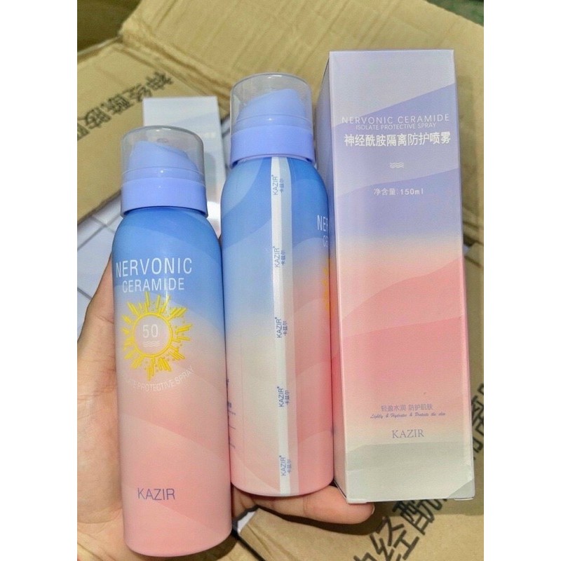 Xịt Chống Nắng Kazir-mi