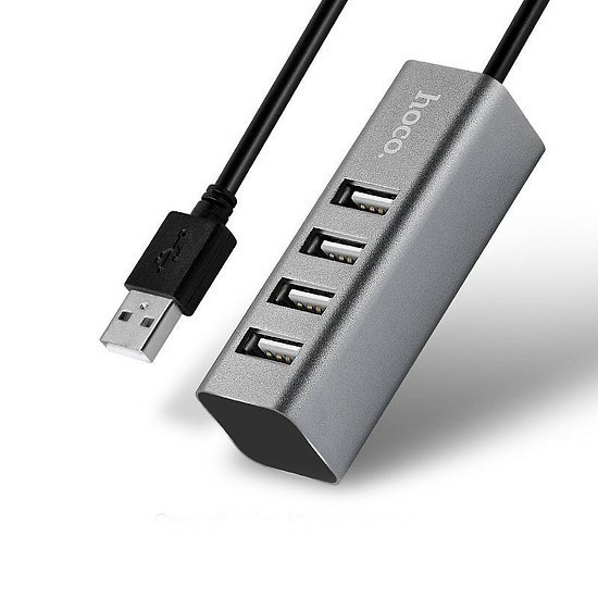 Bộ chia 4cổng USB Hub USB 4 Hoco HB1-bảo hành chính hãng