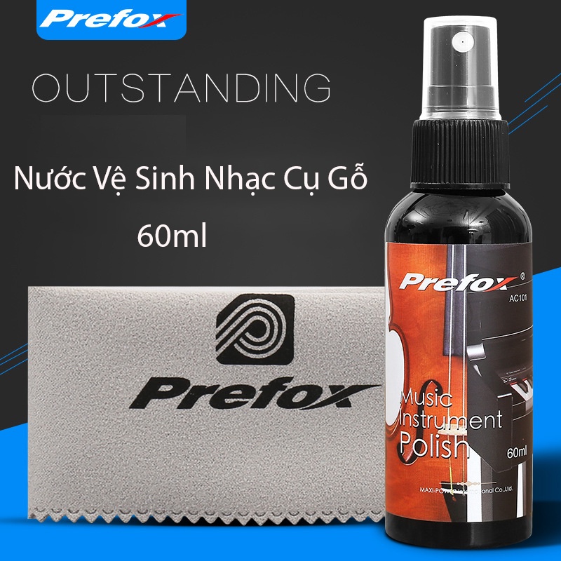 Nước Lau Đàn Piano, Nước Lau Guitar, Nước lau Violin Prefox 60ml