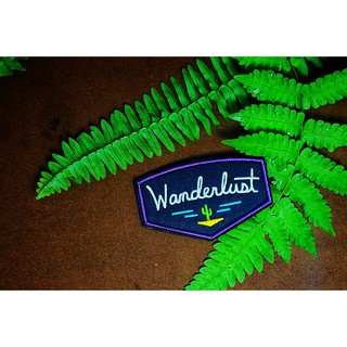 Patch dán outdoor logo WANDERLUST