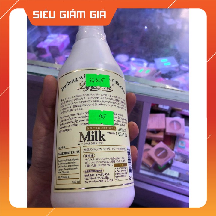 (CHINH HÃNG) Sữa Tắm Milk Life Spa Nhật Bản 500ml