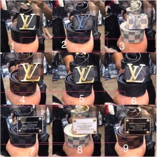 Dây lưng nam[Da that💯]thắt lưng LV.thắt lưng da cao cấp