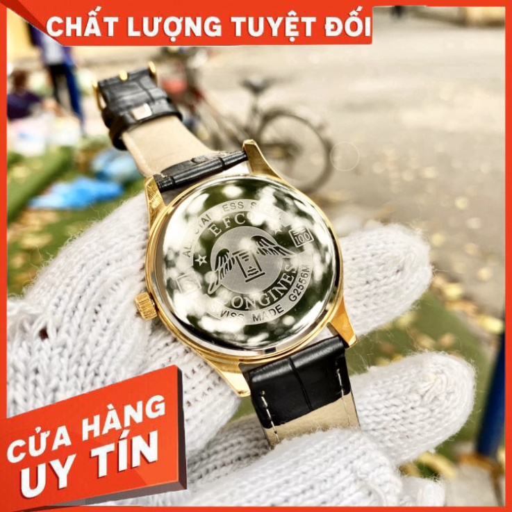 Đồng Hồ Nam longines Sapphire LG025 Case 38mm Máy Pin Nhật Chống Xước Tuyệt Đối