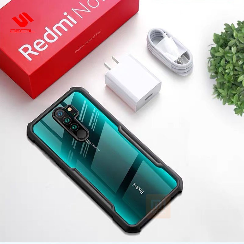 Ốp lưng XUNDD Redmi Note 8 Pro, Mặt lưng trong, Viền TPU, Chống sốc | BigBuy360 - bigbuy360.vn