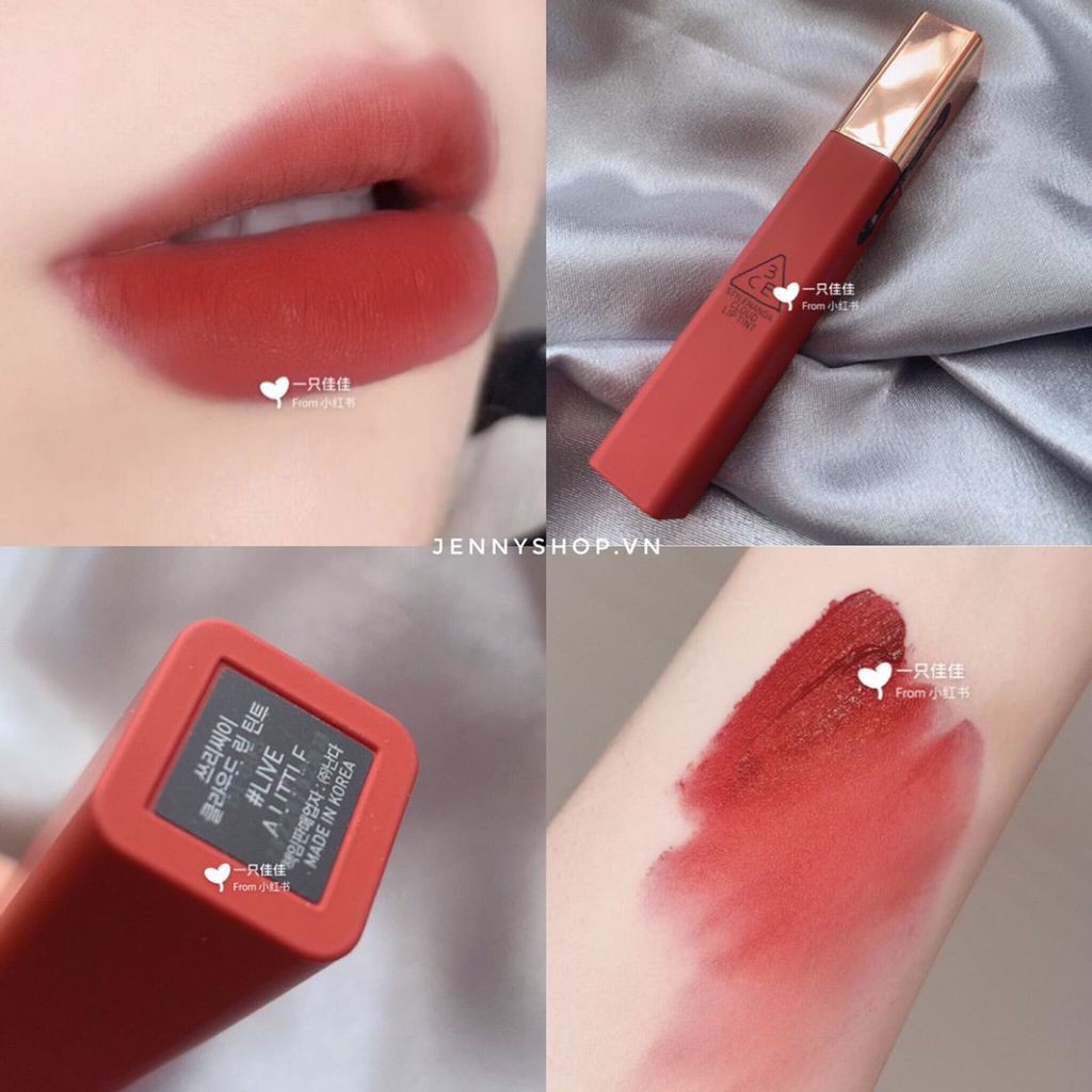 Son Kem 3CE Cloud Lip Tint vỏ nhám | BigBuy360 - bigbuy360.vn