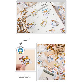 Hộp 45 sticker MÉO MI VÀ CHUỘT