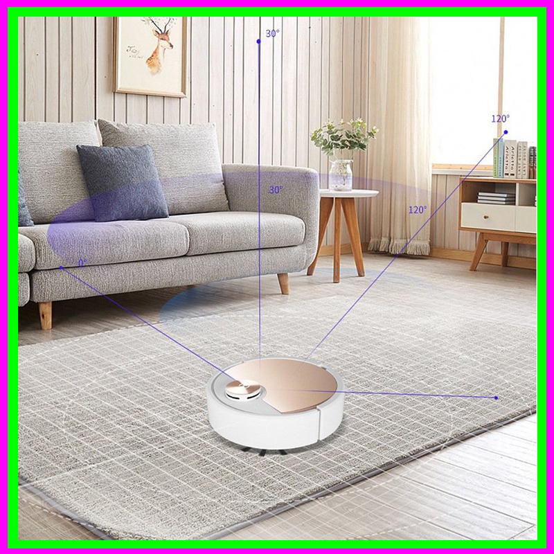 Robot Hút Bụi Thông Minh, Robot Hút Bụi Tự Động ES300, Robot Hút Bụi Lau Nhà Tự Động 3 IN 1/ MUA NGAY!ES300