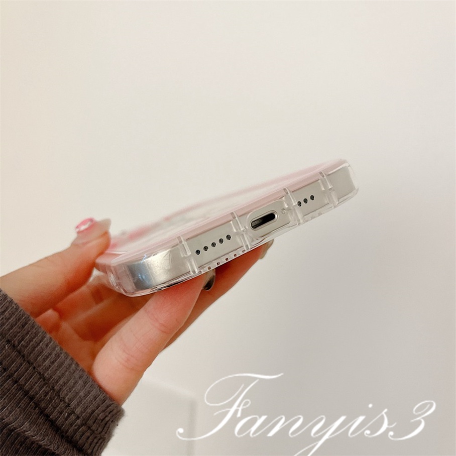 Ốp Điện Thoại Mềm Trong Suốt Họa Tiết Hoạt Hình Dễ Thương Cho iPhone 14 13 12 11 Pro Max X XR Xs Max 8 7 6 6s Plus SE 2020