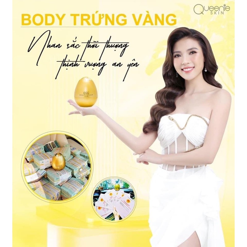 BODY TRỨNG VÀNG TẶNG HUYẾT THANH QUEENIE | BigBuy360 - bigbuy360.vn