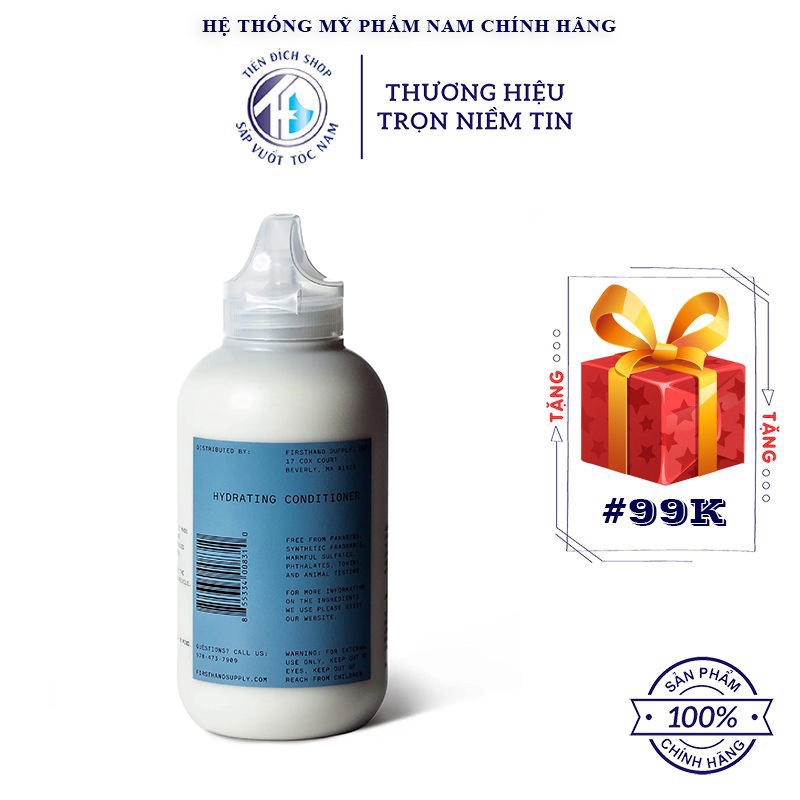 Dầu xả Firsthand Hydrating Conditioner 300ml năm 2022