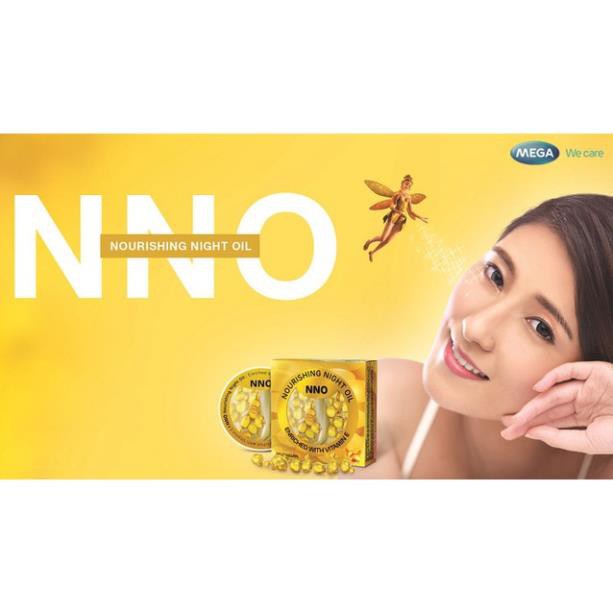 Viên khóa ẩm NNO cung cấp Vitamin E và dầu Jojoba (Hộp 30 Viên)