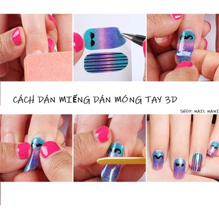 Trang trí móng❌FREESHIP❌ dán móng3D nail sticker