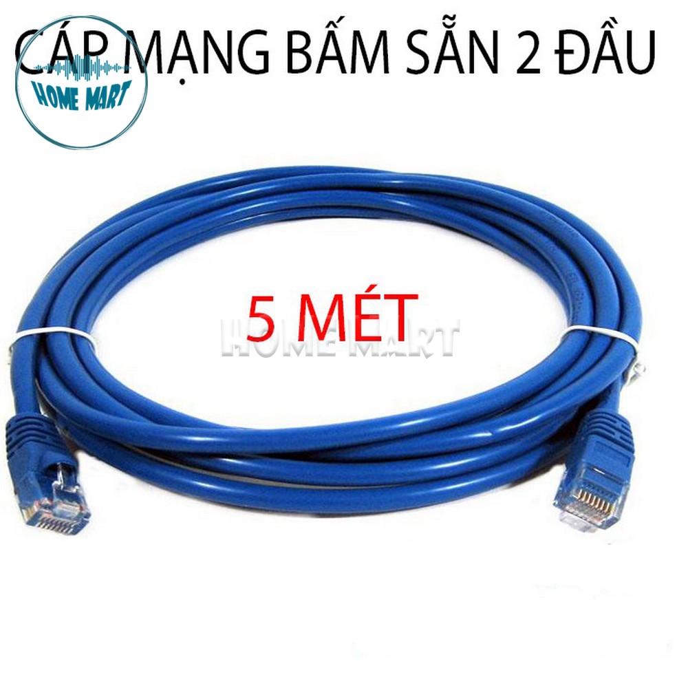 Dây Mạng LAN dây mạng internet bấm sẵn 2 đầu ( đủ kích thước )