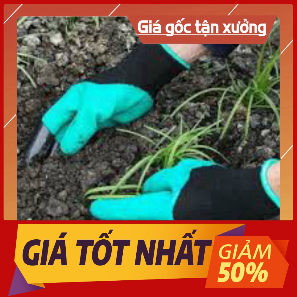 [Sale toàn shop] Sẵn hàng GĂNG TAY CHUYÊN DỤNG LÀM VƯỜN, BỚI ĐẤT, CHĂM SÓC CÂY LOẠI SIÊU BỀN