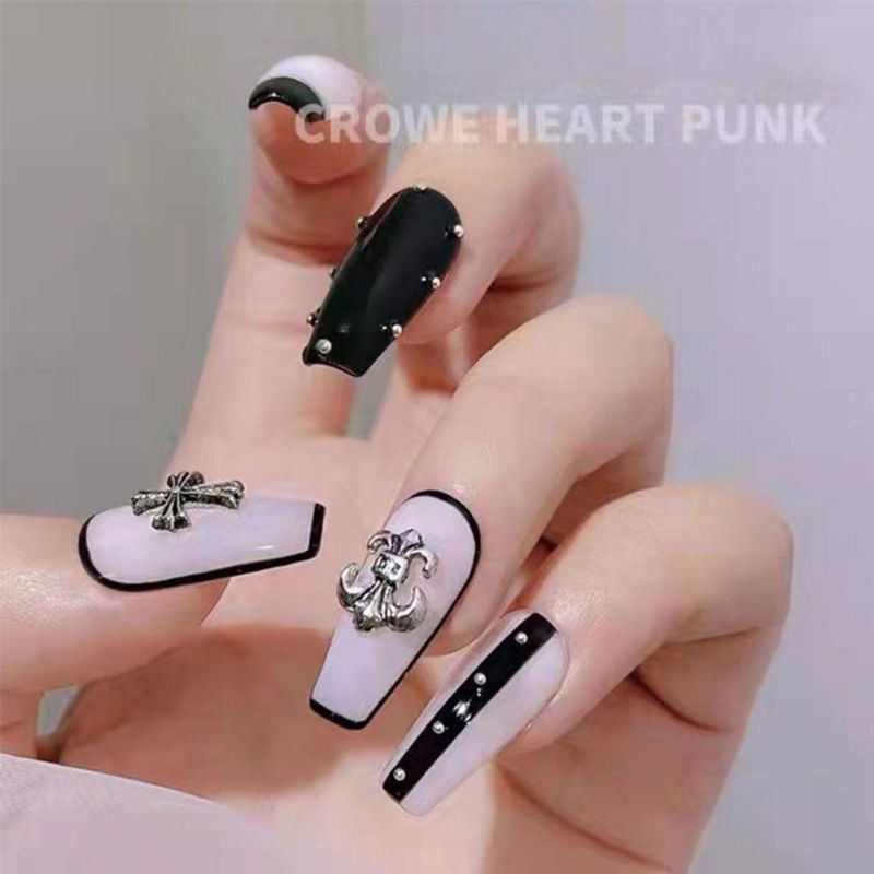 Charm chữ thập gắn móng tay,charm nail chữ thập