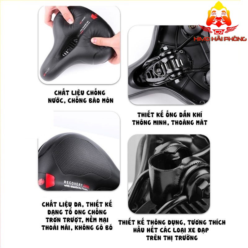 Yên Xe Đạp Thể Thao,Yên Siêu Êm,Yên béo Phụ Kiên Xe Đạp Cao Cấp