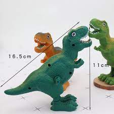 Combo 3 đồ chơi vặn dây cót khủng long nhảy Tyrannosaurus