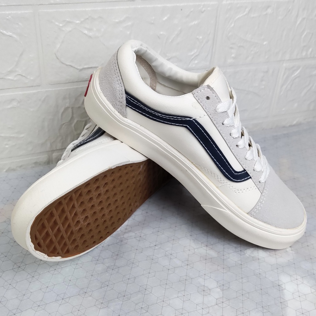 Giày V Vault Style 36 Sọc Xanh Navy Nam Nữ | Full Box, Ảnh Thật