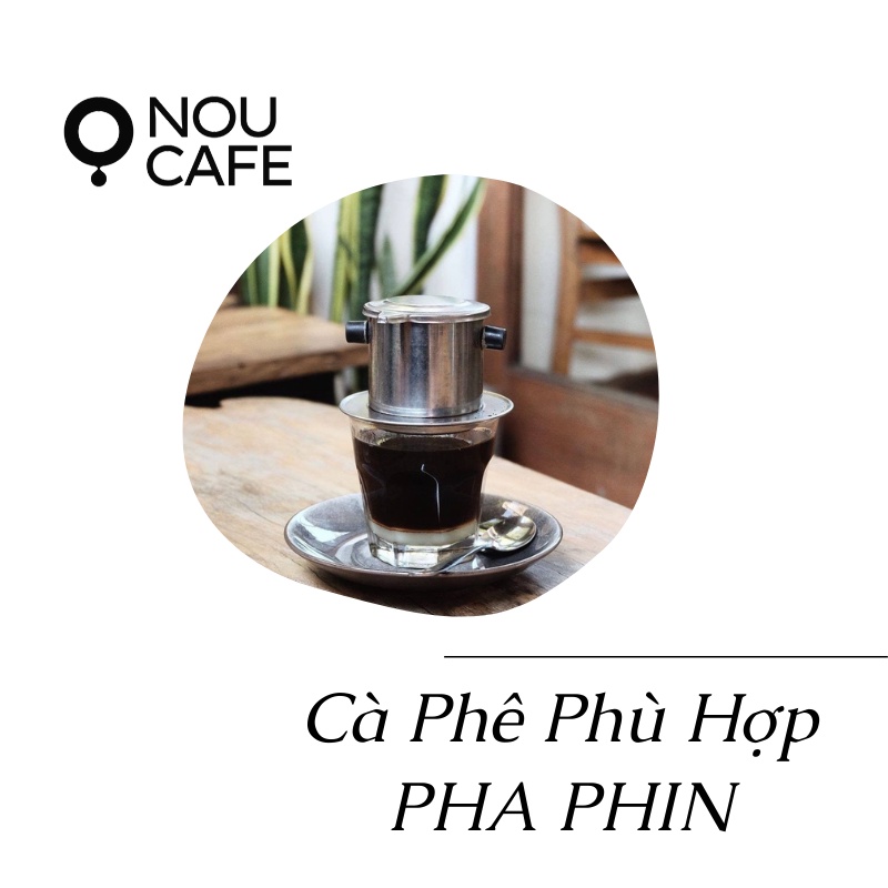 Cà phê robusta, cà phê pha phin, KHÁC BIỆT 1 cà phê rang hương vị truyền thống phù hợp cà phê sữa đá, đóng gói 340gr