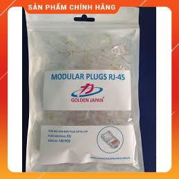 Túi 50 hạt mạng Rj45 Golden Japan dailyphukien