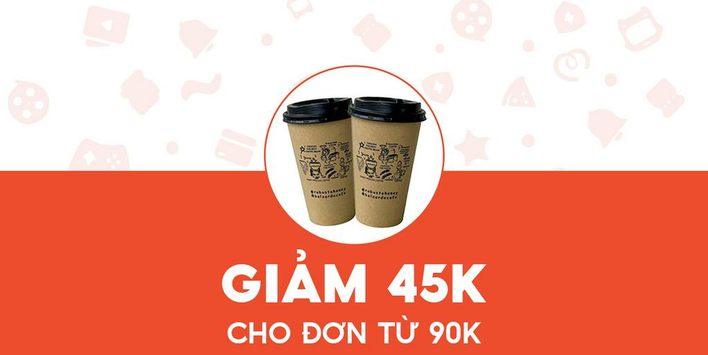 [Scan & Pay] - Balzar De Cafe - Giảm 45K cho 2 ly Cà Phê Robusta (size M)