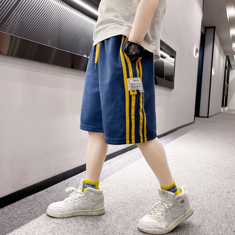 Quần short thể thao lưng thun thời trang cho bé trai