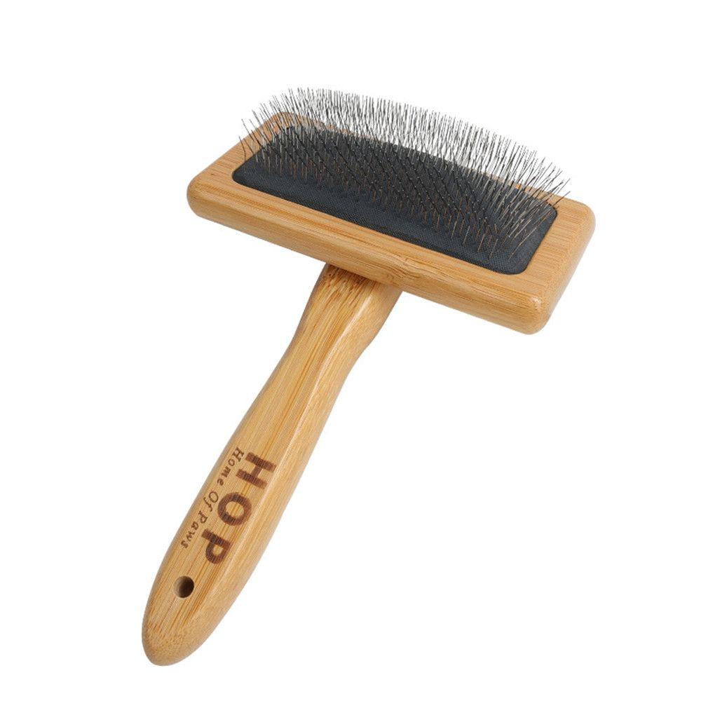 Lược Chải Lông Chuyên Nghiệp Bằng Gỗ Không Gỉ Cho Mèo Cưng