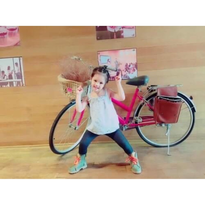 Giày Boots Da thật - Khoá Zip cho bé