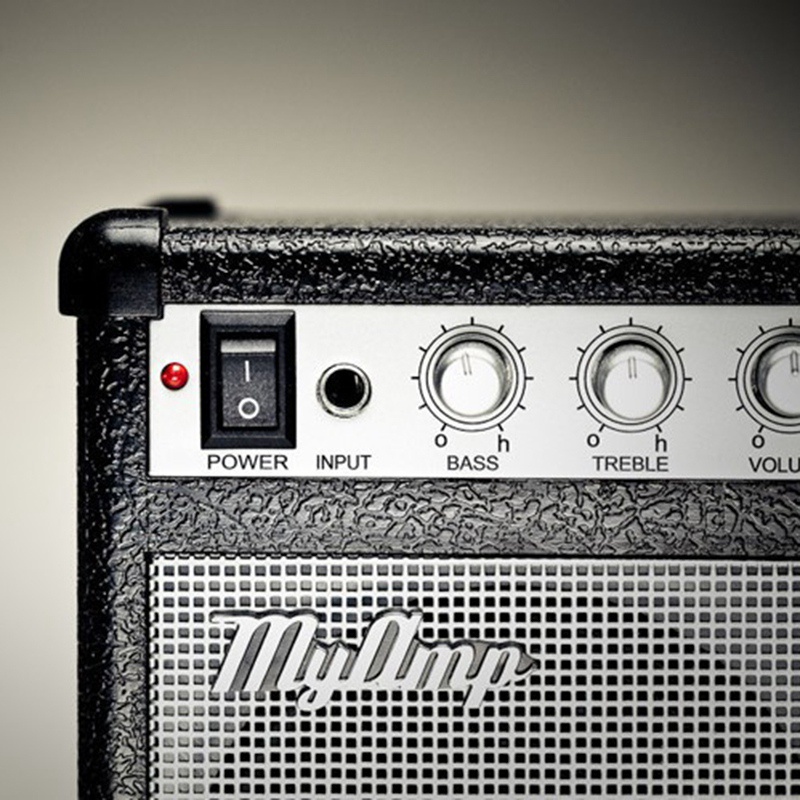 Loa khuếch đại âm thanh đàn guitar mini phong cách retro thời trang