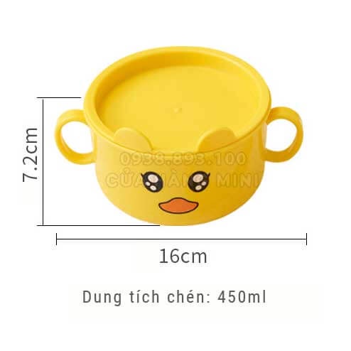 Chén Ăn Dặm Lúa Mạch Hình Con Vịt