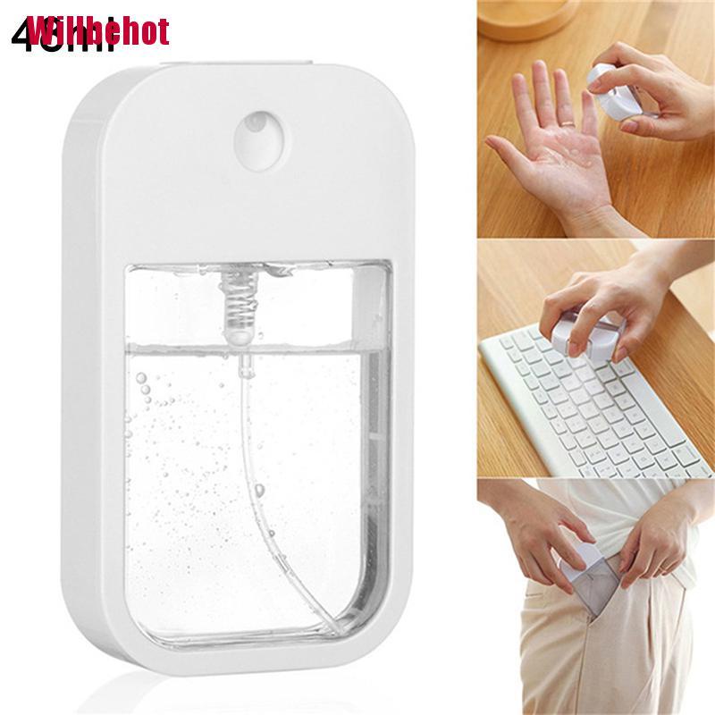 [Hàng mới về] Chai xịt chiết nước hoa nước thơm miệng rỗng hình dạng thẻ nhỏ bằng nhựa 48ml