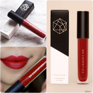 Son EM Cosmetics Lip Cloud màu Crimson Red mini 1.8gr