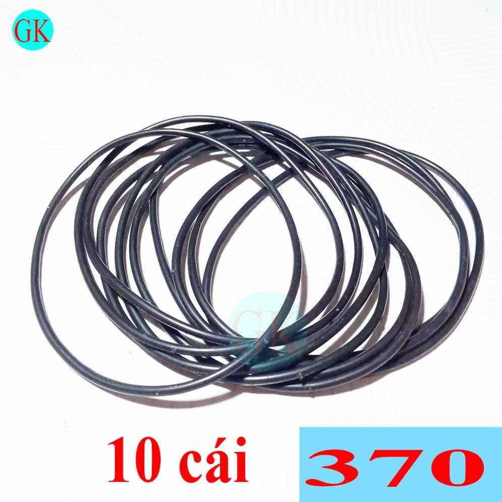 (10 cái) Ron cao su máy bơm 370, 1/2hp, cá sấu