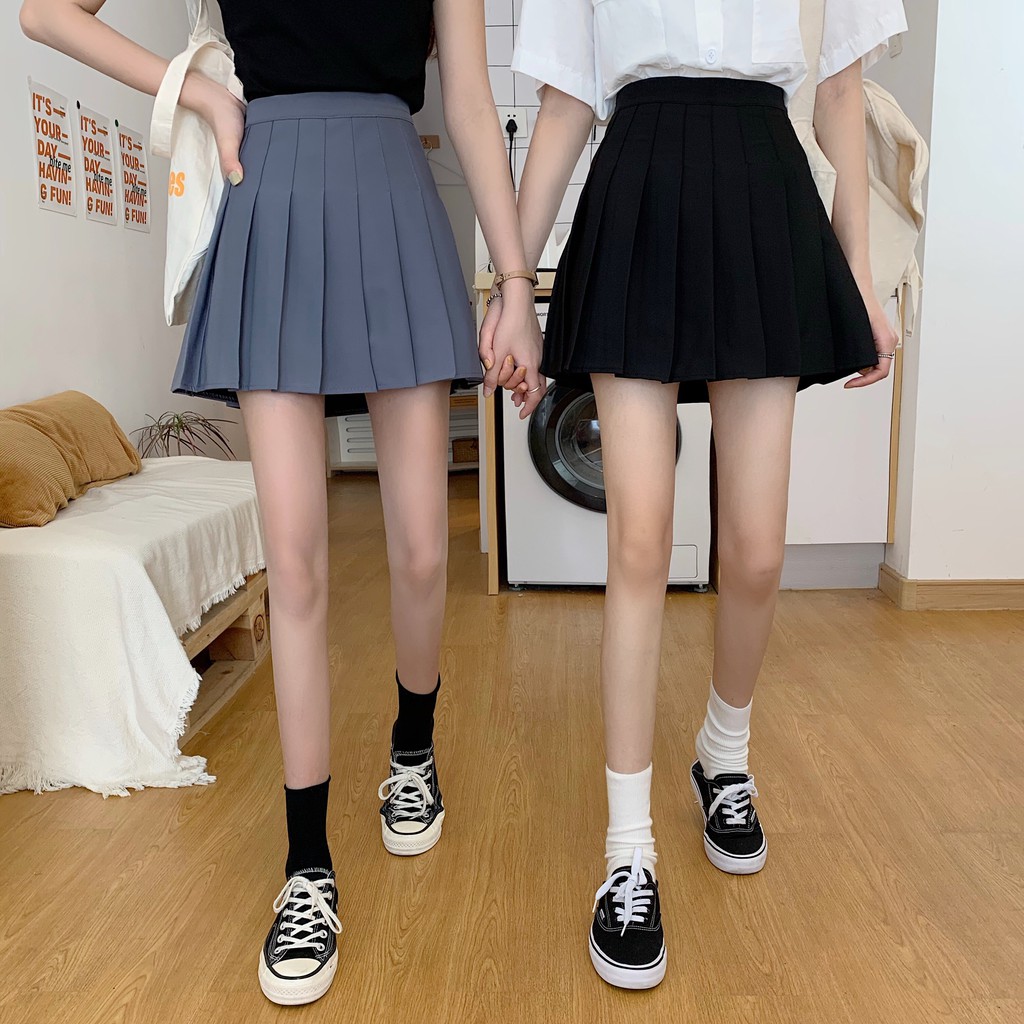 Chân Váy Ngắn Xếp Li Size Nhỏ
