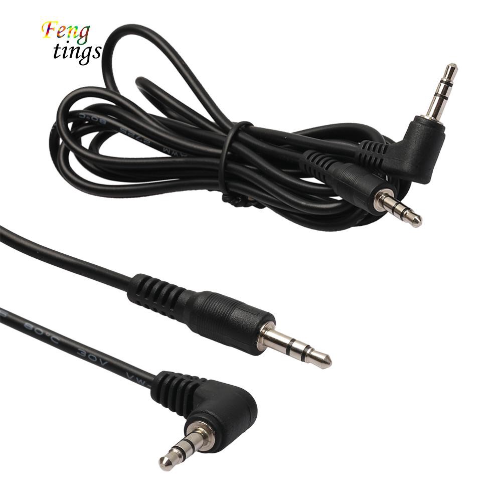 ✌ FT ✌ 3.5mm Right Angle Male to 3.5mm Male Stereo Audio Cable Car Aux Extension Cord