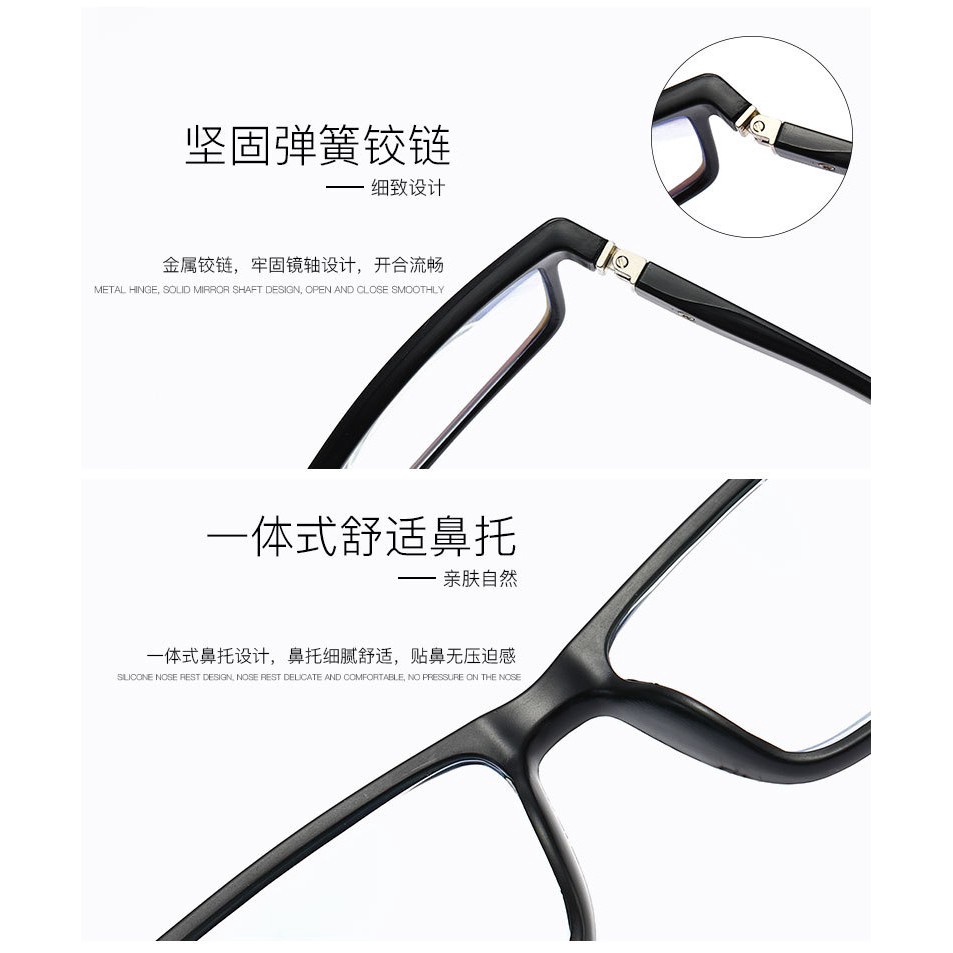 Hevia Kính Đọc Sách Hai Chức Năng Chống Hoa hd Siêu Nhẹ Đa Năng lh009