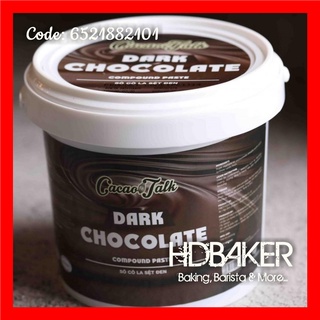 Chocolate SỆT ĐEN Dark Chocolate CACAO TALK - 1kg