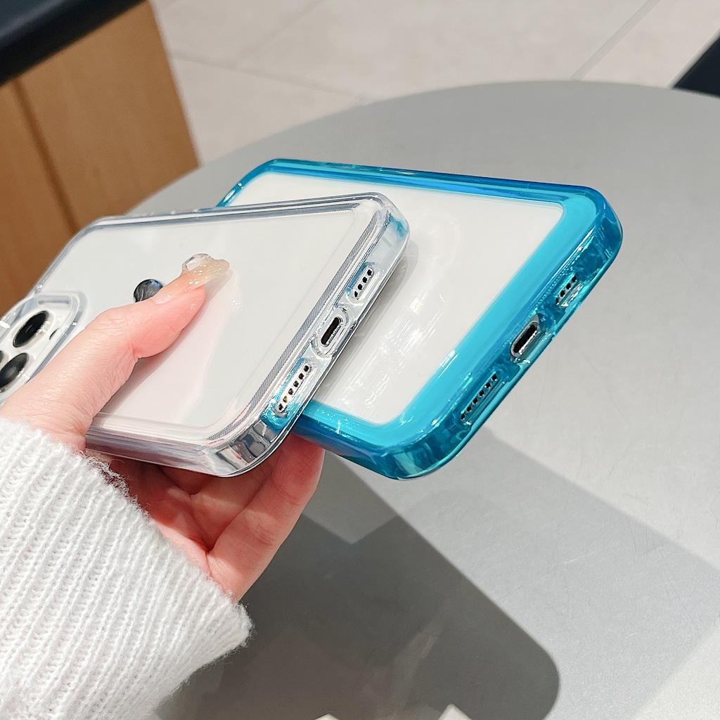 Ốp Điện Thoại Acrylic Họa Tiết Trái Tim/Không Gian 3D Cho IPhone 13Promax 12 11 7Plus X Xs Max XR