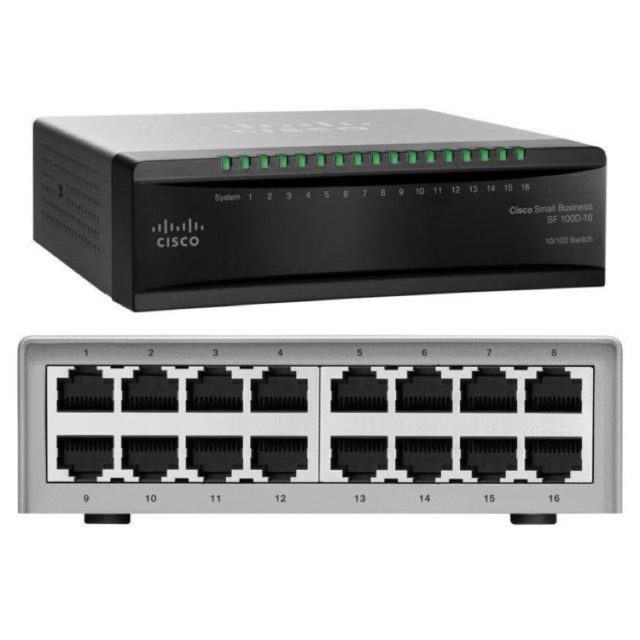 Bộ chia mạng switch SF100D- 16 16 Port