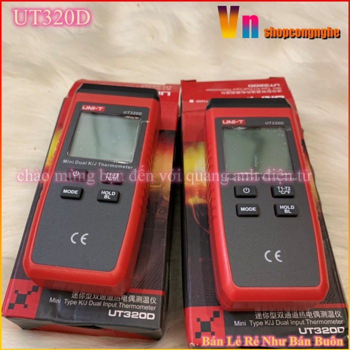 Nhiệt Kế Uni-T Ut320D Mini Với Màn Hình Lcd Hiển Thị Tiện Dụng
