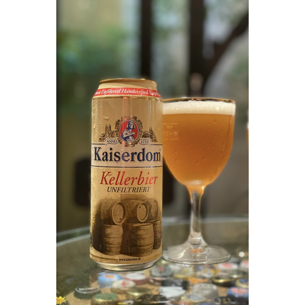 Bia Kaiserdom Hefe Weissbier 4.7% Đức – set 6 lon 500ml