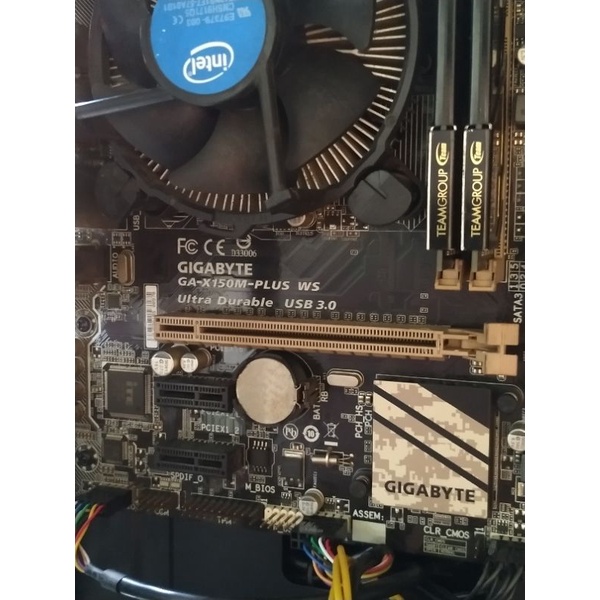Bộ main giga x150, e3 1225 v5, 2*8g/2400