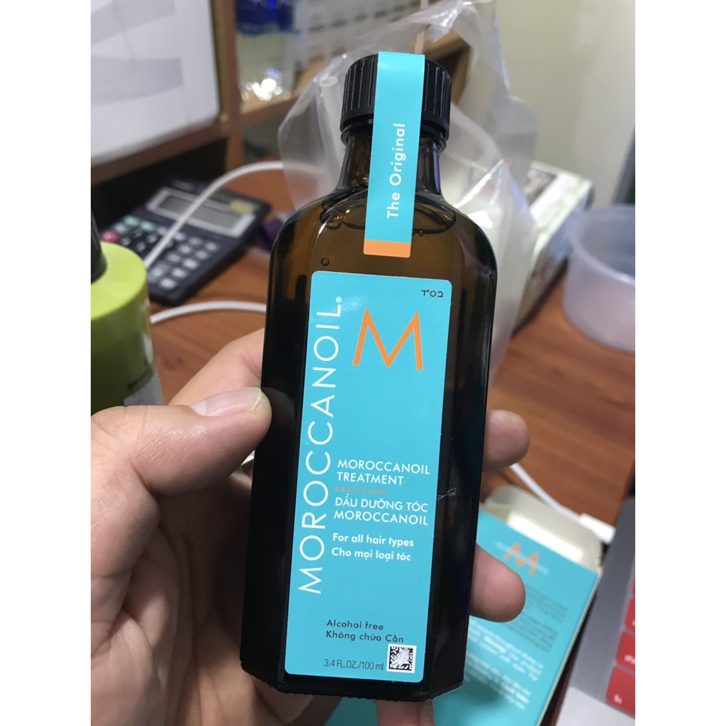 [Moroccanoil-chính hãng] Tinh dầu dưỡng moroccanoil 100ml (lô mới sx 2/2021) tặng xả khô 20ml