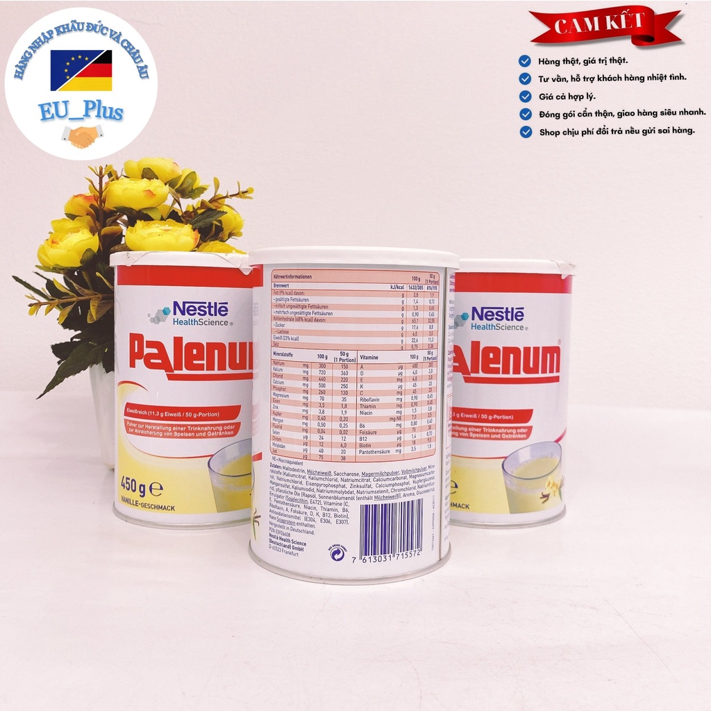 [HÀNG ĐỨC] Sữa dành cho người ung thư - Sữa Palenum