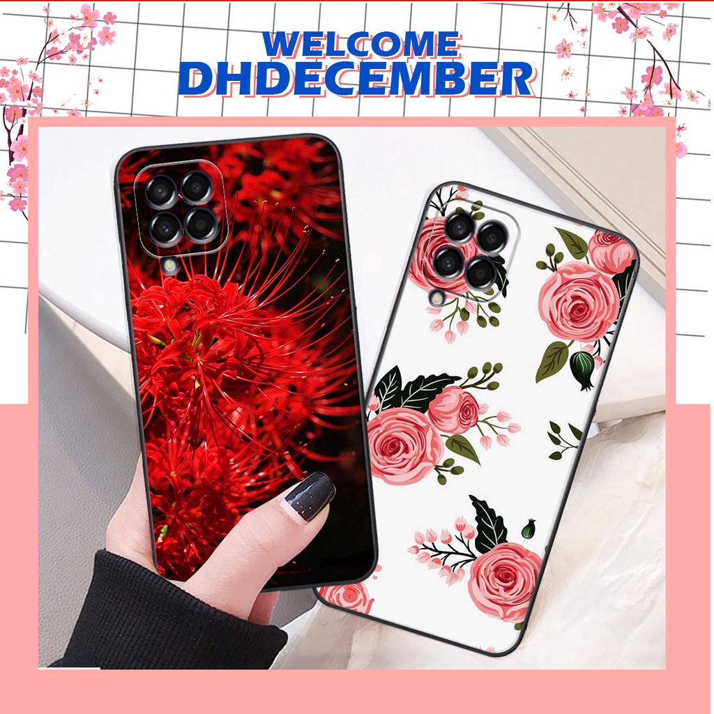 Ốp lưng Samsung M33 5G / M52 / M62/ M63 in hình hoa xinh xắn, hiện đại , thời trang ,phong cách