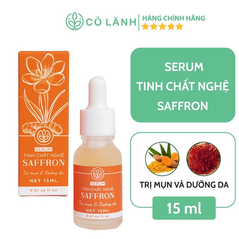 Serum tinh chất nghệ saffron