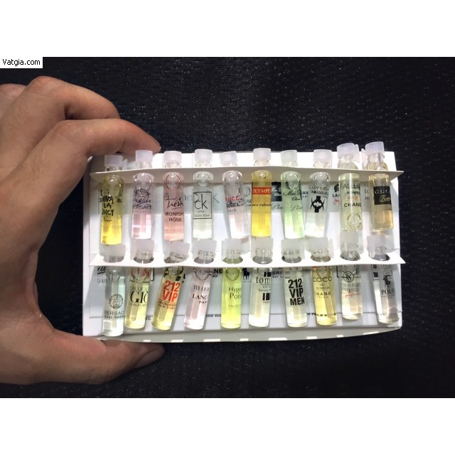 [Săn deal sock] Nước Hoa Mini Bộ Test 20 Mùi Hàng Chuẩn Pháp